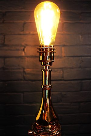 Merryweather London Nozzle table lamp for sale 5