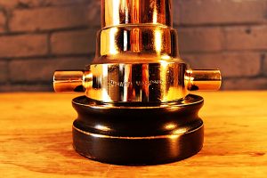 Shand Mason fire branch table lamp for sale 4