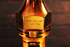 Merryweather Fire Branch Table Lamp for sale 7