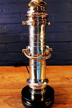 Merryweather London Nozzle Table Lamp for sale 31