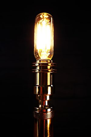 Grease gun nozzle table lamp for sale 6