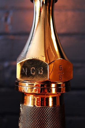 Knurled Brass Fire Branch Table Lamp for sale 3