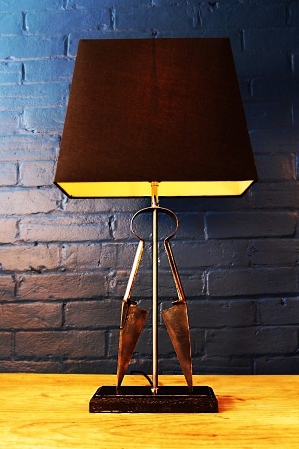 Wool shears table lamp for sale