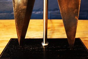 Wool shears table lamp for sale 16