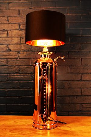 Waterloo fire extinguisher table lamp 11