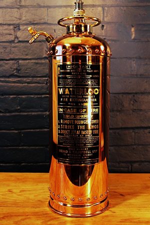 Waterloo fire extinguisher table lamp 9