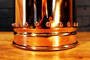 Waterloo fire extinguisher table lamp