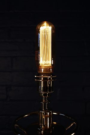 Steel fire extinguisher table lamp 4