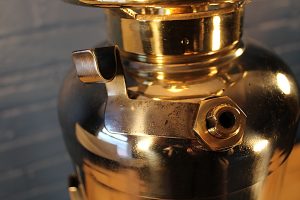 Steel fire extinguisher table lamp 8