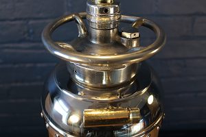 Steel fire extinguisher table lamp 13