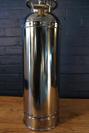 Steel fire extinguisher table lamp 15