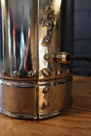 Steel fire extinguisher table lamp 17