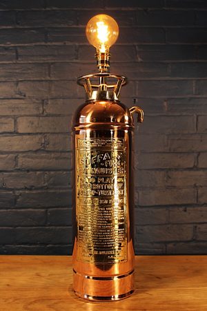 Buffalo fire extinguisher table lamp for sale 2