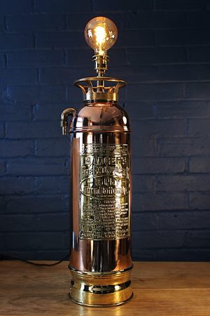Badger fire extinguisher copper brass for sale 3