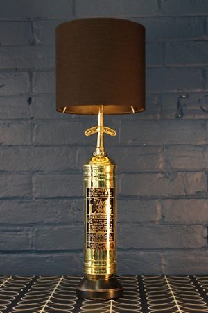 L&G Fire Extinguisher Table Lamp 1