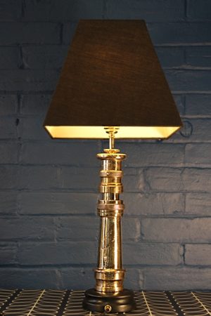 Brass Elgon Fire Branch Table Lamp 1