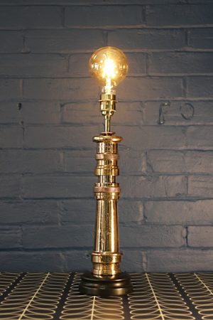 Brass Elgon Fire Branch Table Lamp 3