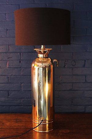 Pyrene brass fire extinguisher lamp 1