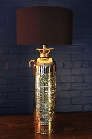 Pyrene brass fire extinguisher lamp 6