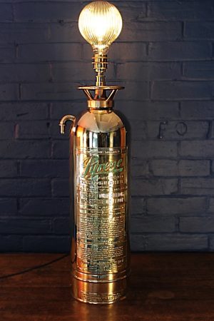 Pyrene brass fire extinguisher lamp 7
