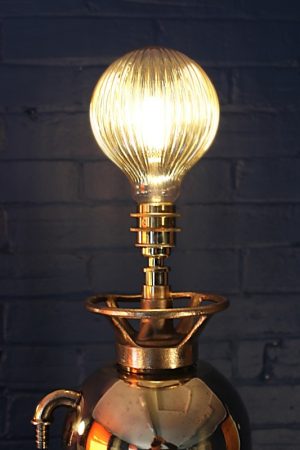 Pyrene brass fire extinguisher lamp 8