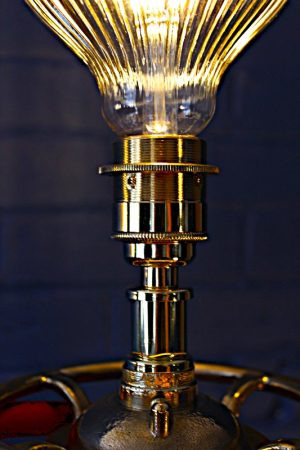 Read Campbell fire extinguisher table lamp for sale 5