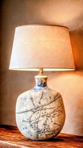 Bespoke Ceramic Art Table Lamp